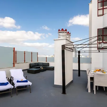 Luxueux 4 Pieces, Terrasse 120m2 Vue Da Rocha Lägenhet Portimão